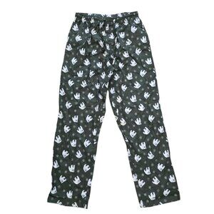 Vintage 2002 Target Mens Polar Bear Flannel Pajama Pants Green M NWT